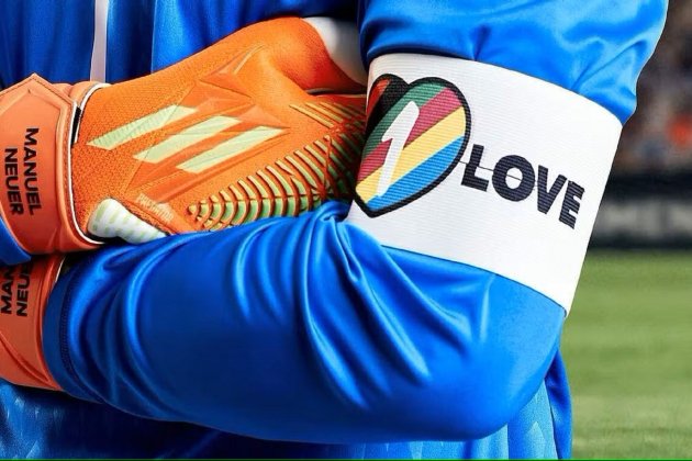 manuel neuer brazalete arcoiris mundial manuel neuer brazalete arcoiris mundial