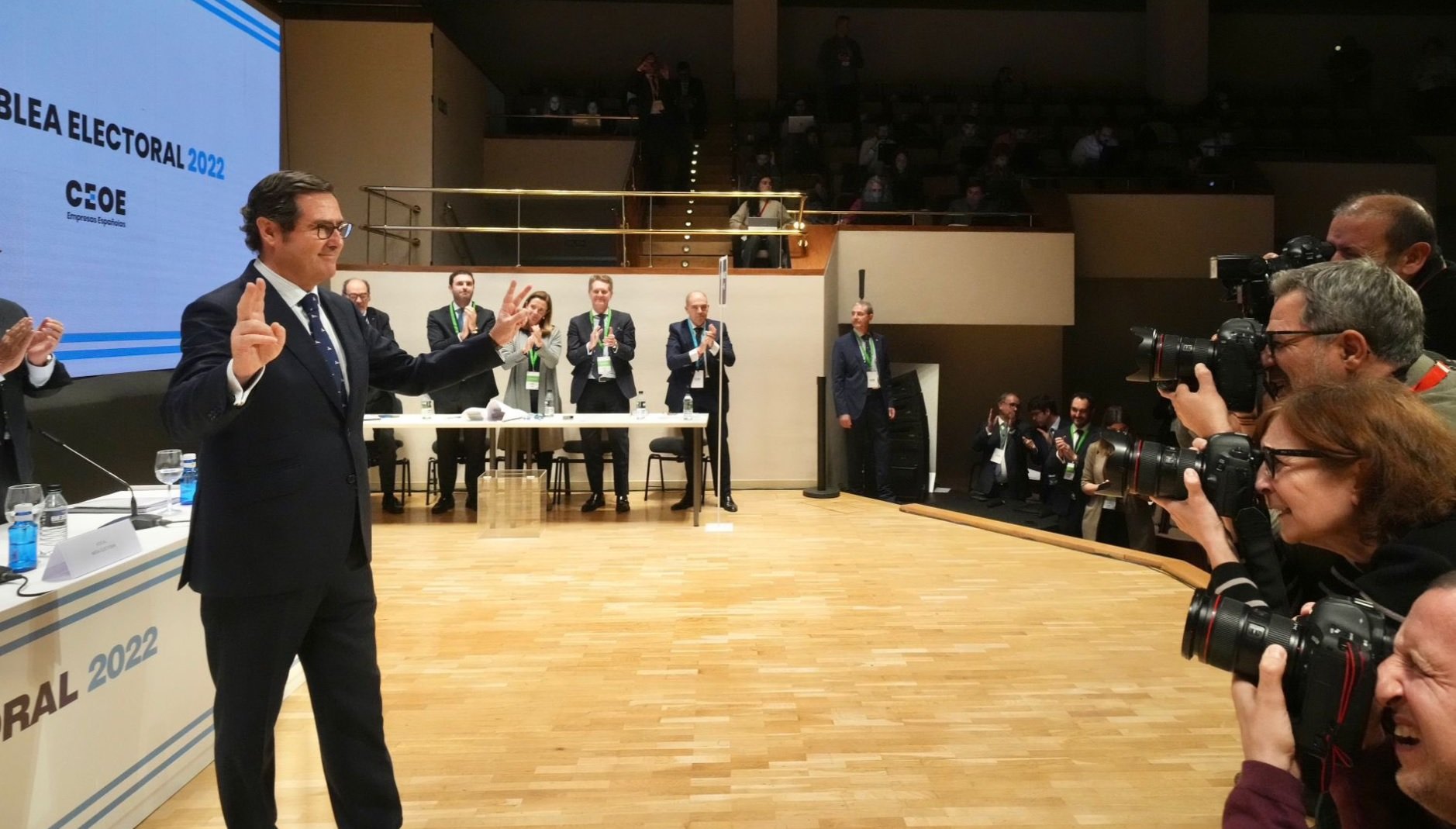 Antonio Garamendi revalida la presidencia en la CEOE de forma rotunda