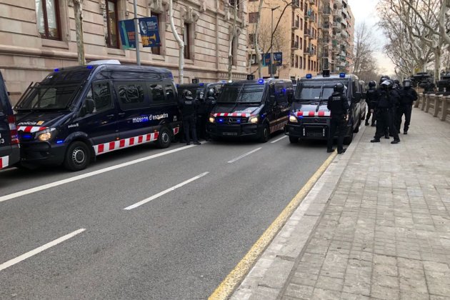 mossos d'esquadra TSJC concentración CDR Nicolas Tomás