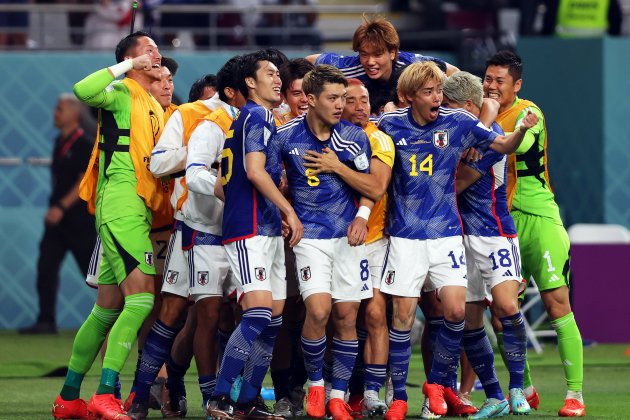 Celebracion gol Mundial Qatar 2022 Japon / Foto: EFE