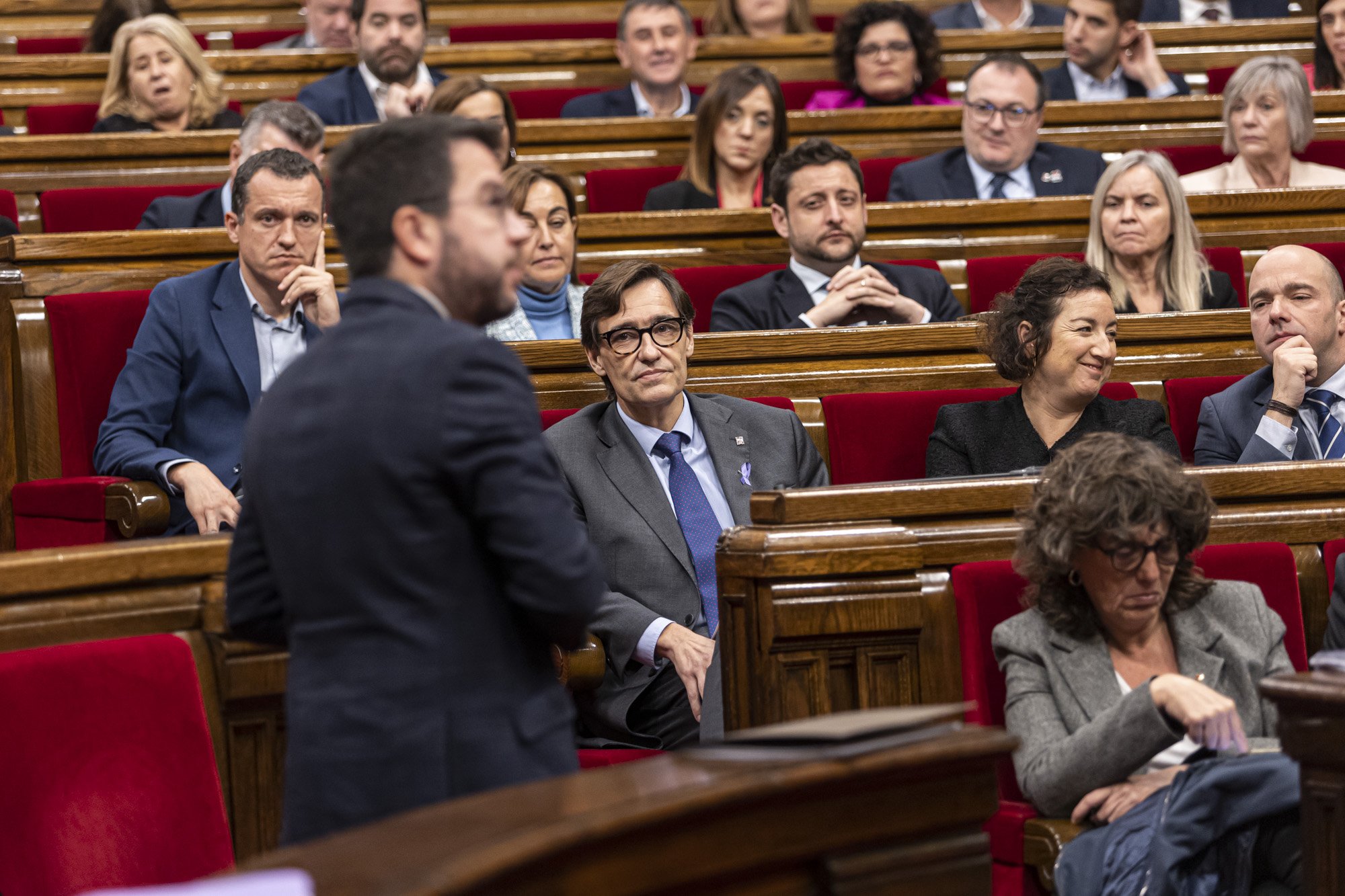 Catalan government does not budge and once again ignores PSC's demands to approve the budget