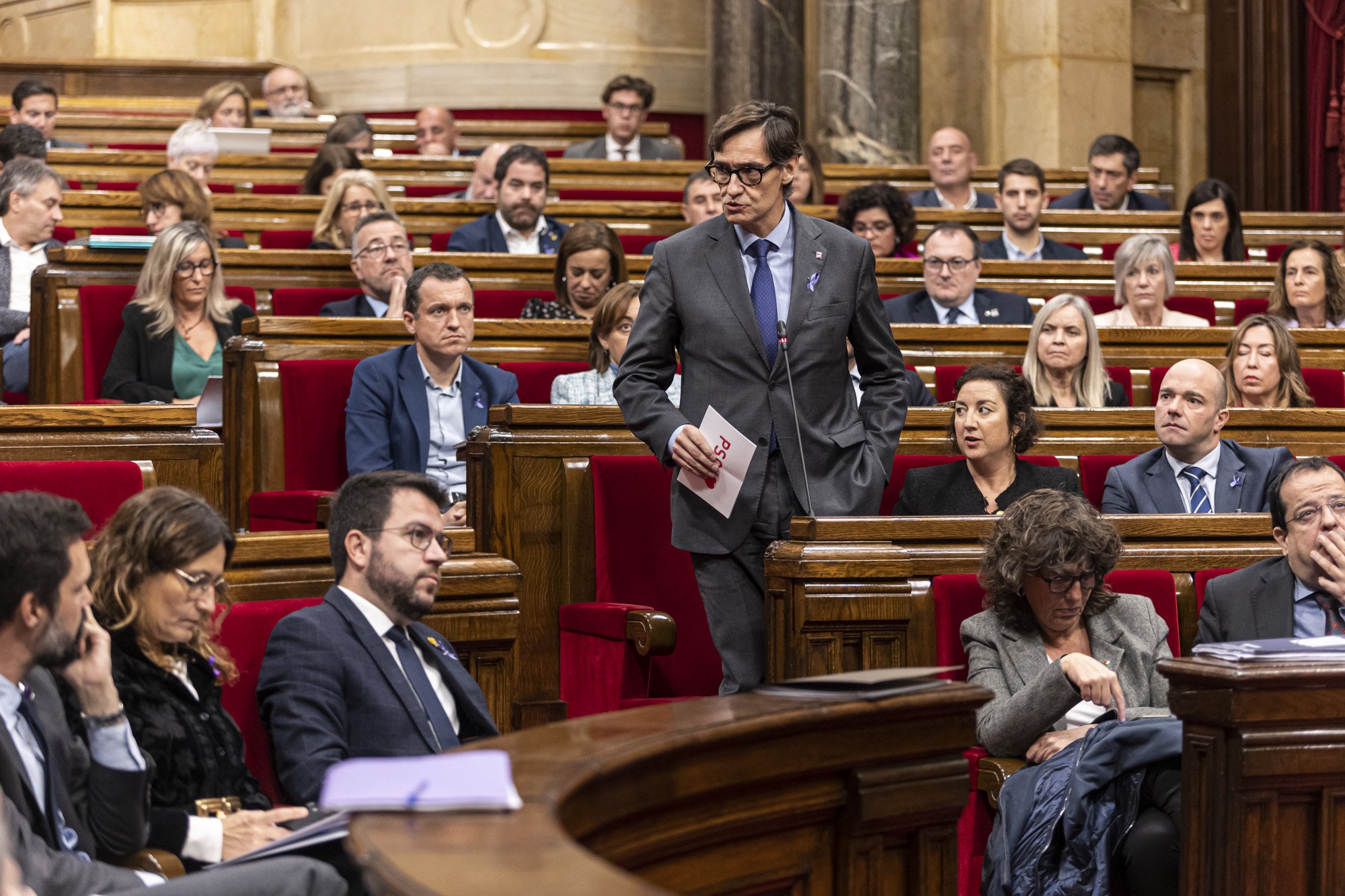 Malestar creixent al PSC per l'estratègia del Govern en la negociació dels pressupostos