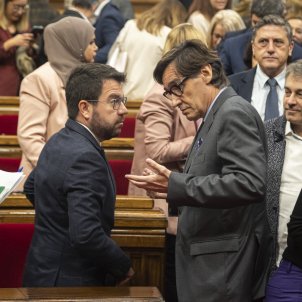 Aragonès i Illa es reuneixen, però no arriben a l'acord pel pressupost