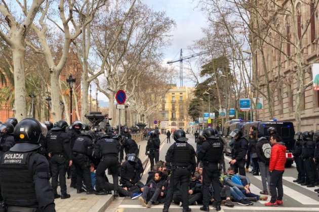 mossos|mozos desalojan TSJC 3 Nicolas Tomás