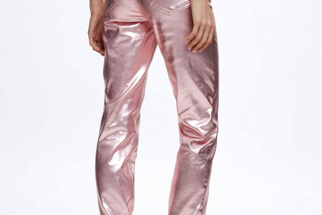 Pantalones pitillo metalizados Pantalones pitillo metalizados