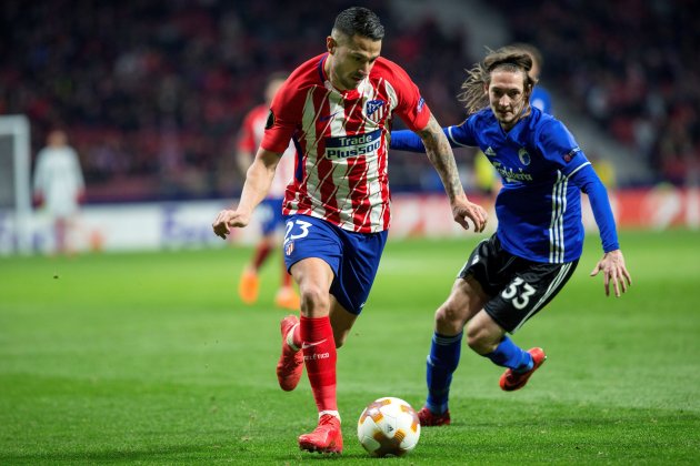 Vitolo Atlètic de Madrid Copenhaguen EFE Vitolo Atlètic de Madrid Copenhaguen EFE