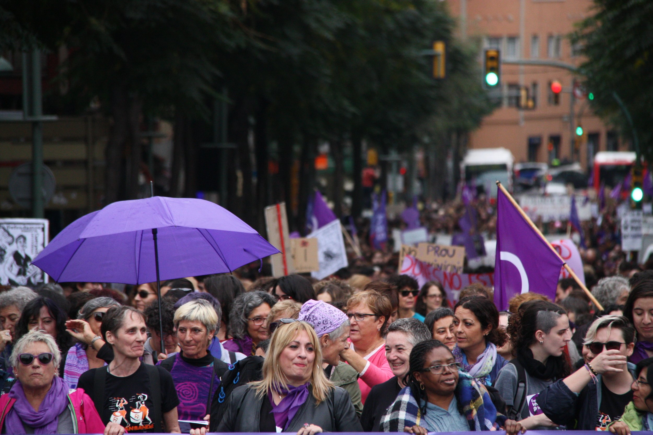 8 de març del 2018, primera vaga feminista