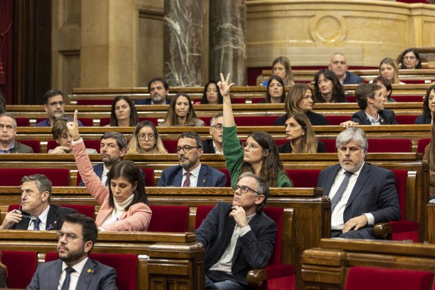 REPROVACIO JOAN IGNASI ELENA abstencio junts monica sales / Foto: Montse Giralt REPROVACIO JOAN IGNASI ELENA abstencio junts monica sales / Foto: Montse Giralt
