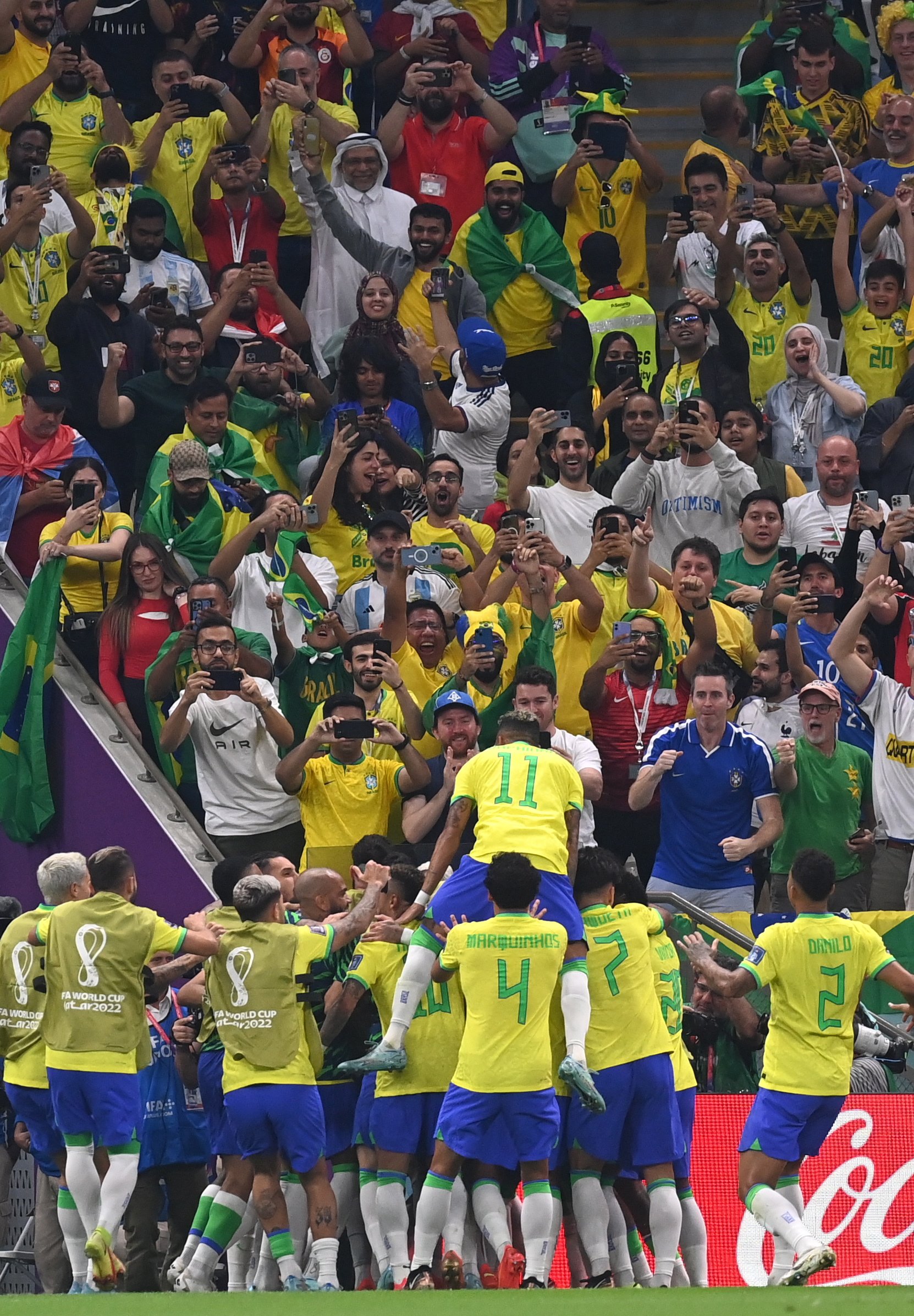 Richarlison lidera el triomf de Brasil davant Sèrbia (2-0) al Mundial de Qatar, la 'canarinha' ja fa por