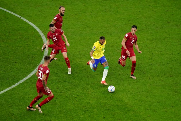 Neymar Brasil Serbia Mundial / Foto: Europa Press - Mike Egerton