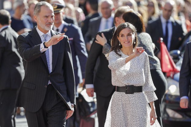 Letizia y Felipe en Valencia EFE