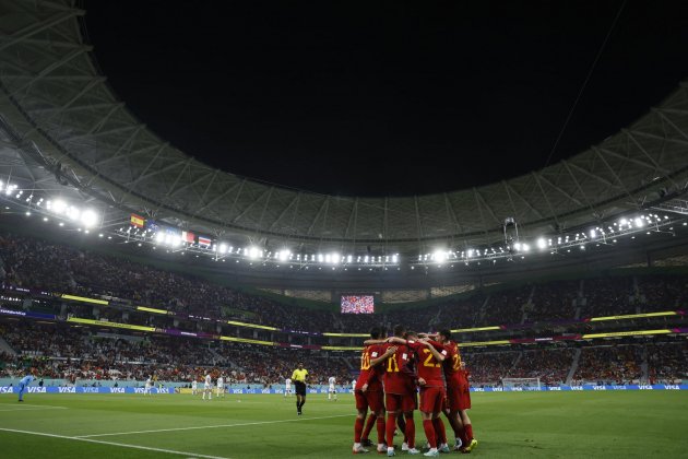 España vs Costa Rica Grupo E Mundial Qatar 2022 celebración / Foto: Efe España vs Costa Rica Grupo E Mundial Qatar 2022 celebración / Foto: Efe