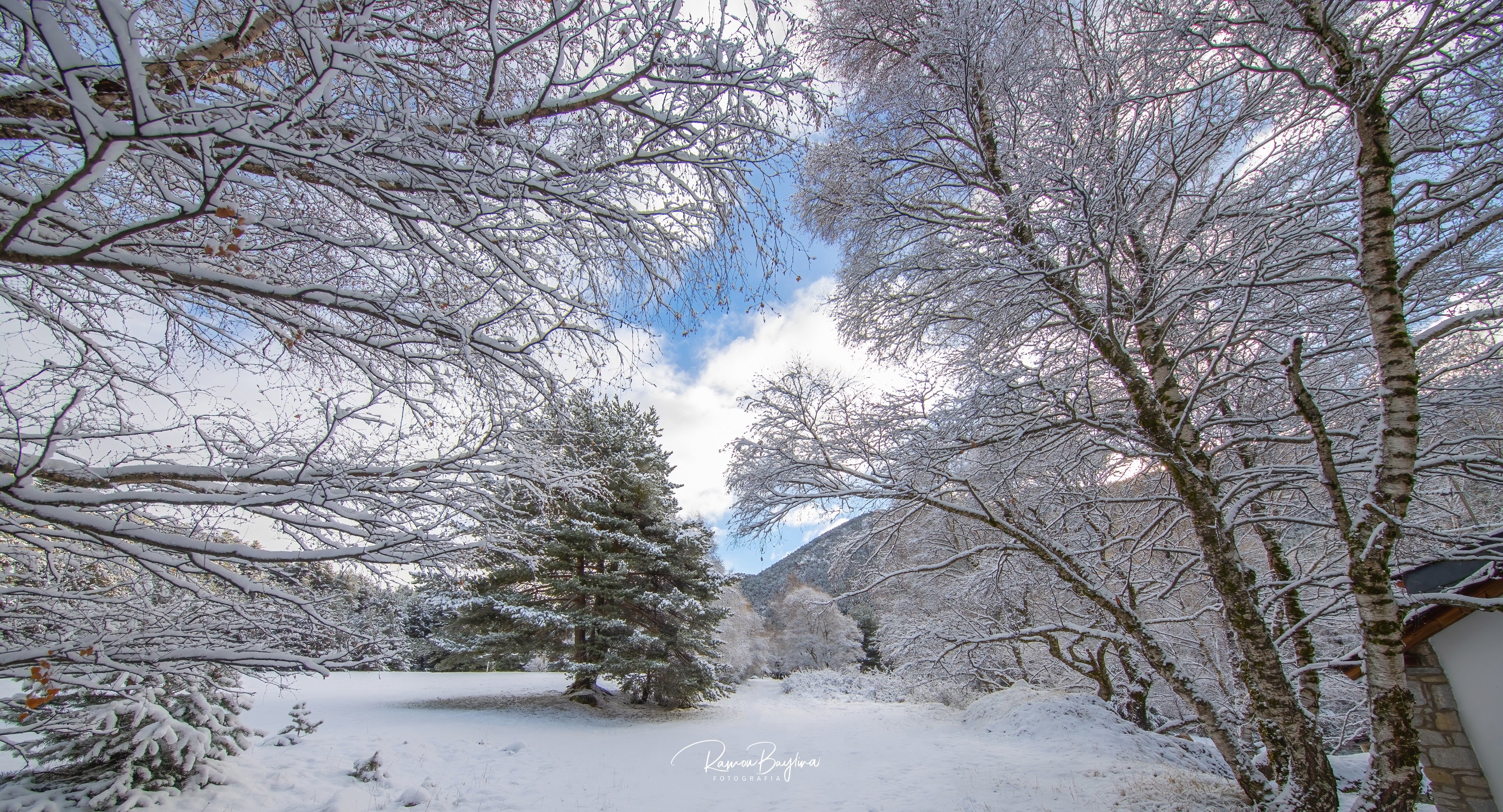 Nevada al Pallars Sobirà Foto Ramon Baylina