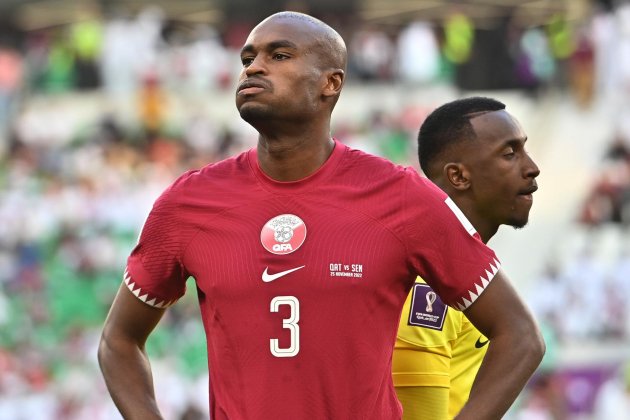 Abdelkarim Hassan Qatar resopla decepción Mundial / Foto: EFE Abdelkarim Hassan Qatar resopla decepción Mundial / Foto: EFE