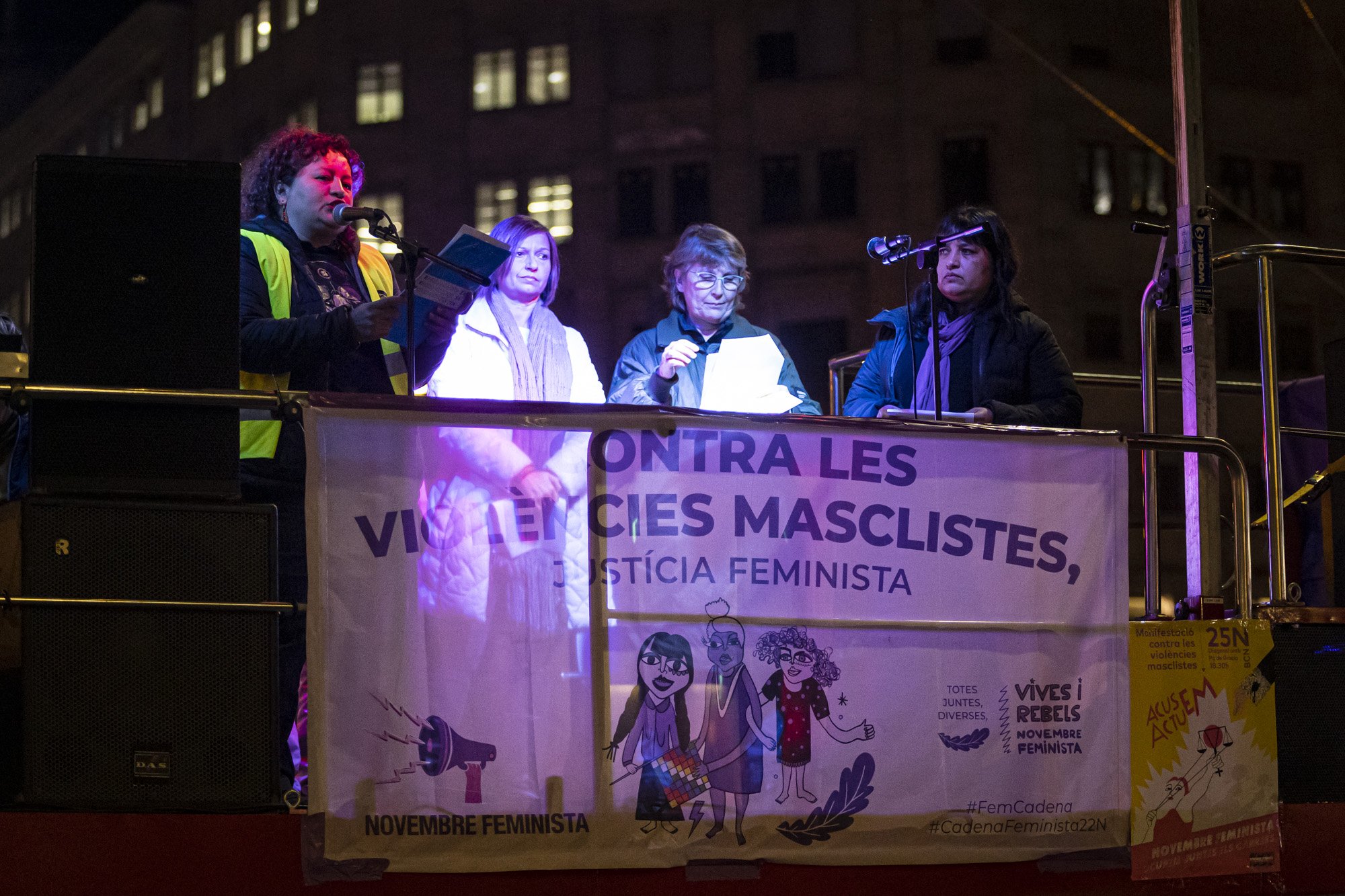 ¿Qué dice el manifiesto del 25-N 2023 de Novembre Feminista?