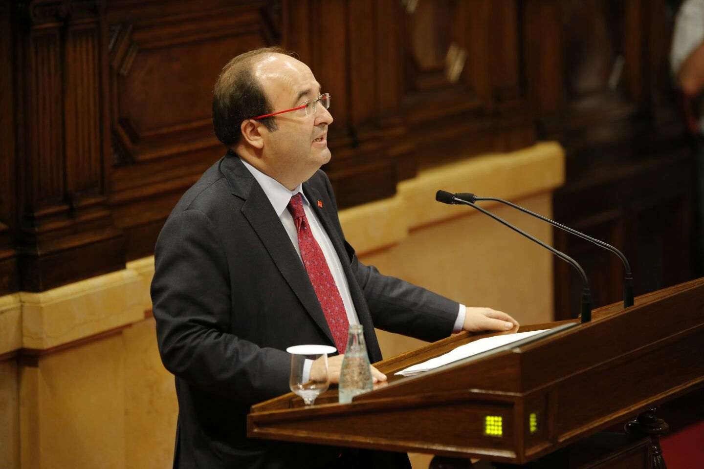 El PSC llevará al TC la reforma de la ley de Presidencia si se aprueba