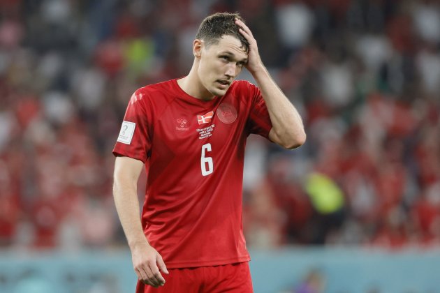 Andreas Christensen Dinamarca Mundial / Foto: EFE - Ronald Wittek