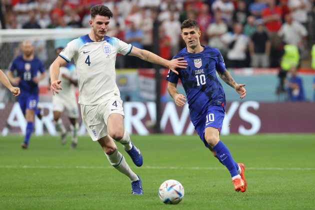 Declan Rice Inglaterra Mundial / Foto: EFE - Ali Haider