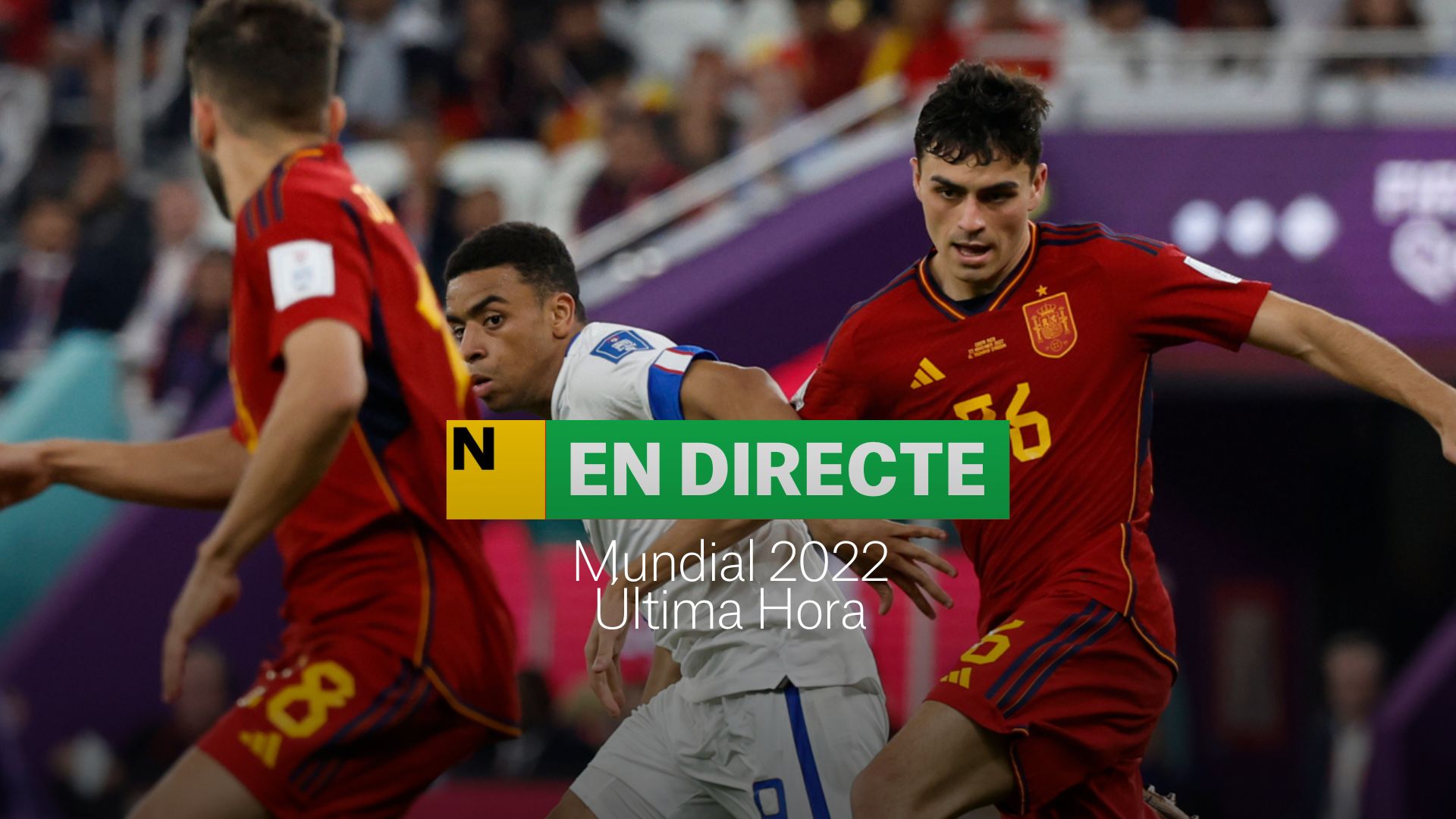 Mundial Qatar 2022, DIRECTO | Última hora: España depende de si misma