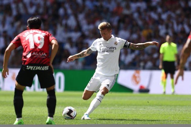 Toni Kroos Real Madrid vs Mallorca / Foto: Europa Press Toni Kroos Real Madrid vs Mallorca / Foto: Europa Press