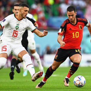 Eden Hazard Bélgica Marruecos Mundial  / Foto: EFE - Georgi Licovski