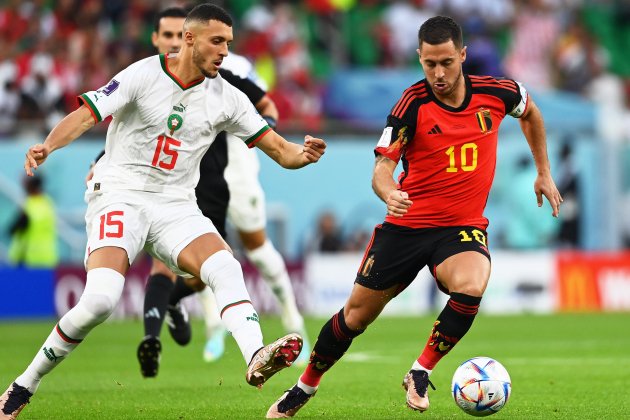 Eden Hazard Bélgica Marruecos Mundial  / Foto: EFE - Georgi Licovski