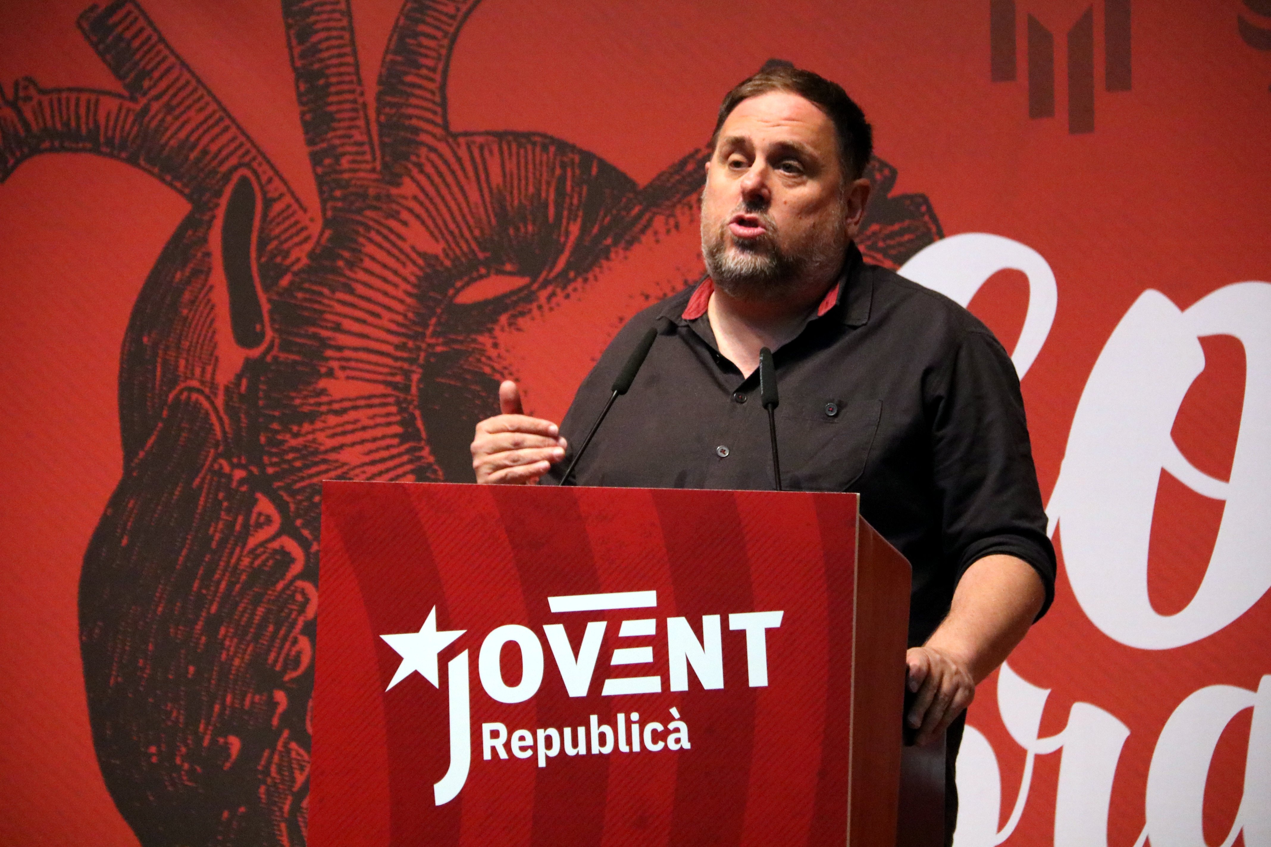 Junqueras a Junts: "Des del retret constant i des de l'egoisme no construiran el país que volen"