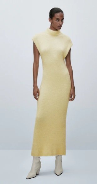 Vestido de Massimo Dutti