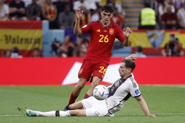 Pedri Goretzka España Alemania / Foto: EFE Pedri Goretzka España Alemania / Foto: EFE