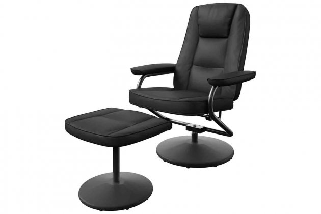 Sillón tumbona con taburete de Livarno Home Sillón tumbona con taburete de Livarno Home