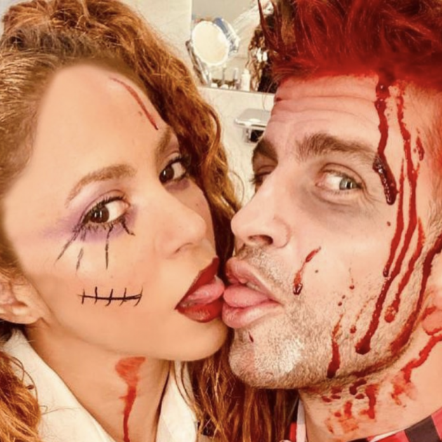 Shakira y Piqué suben la temperatura en Halloween Shakira y Piqué suben la temperatura en Halloween