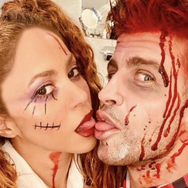 Shakira y Piqué suben la temperatura en Halloween