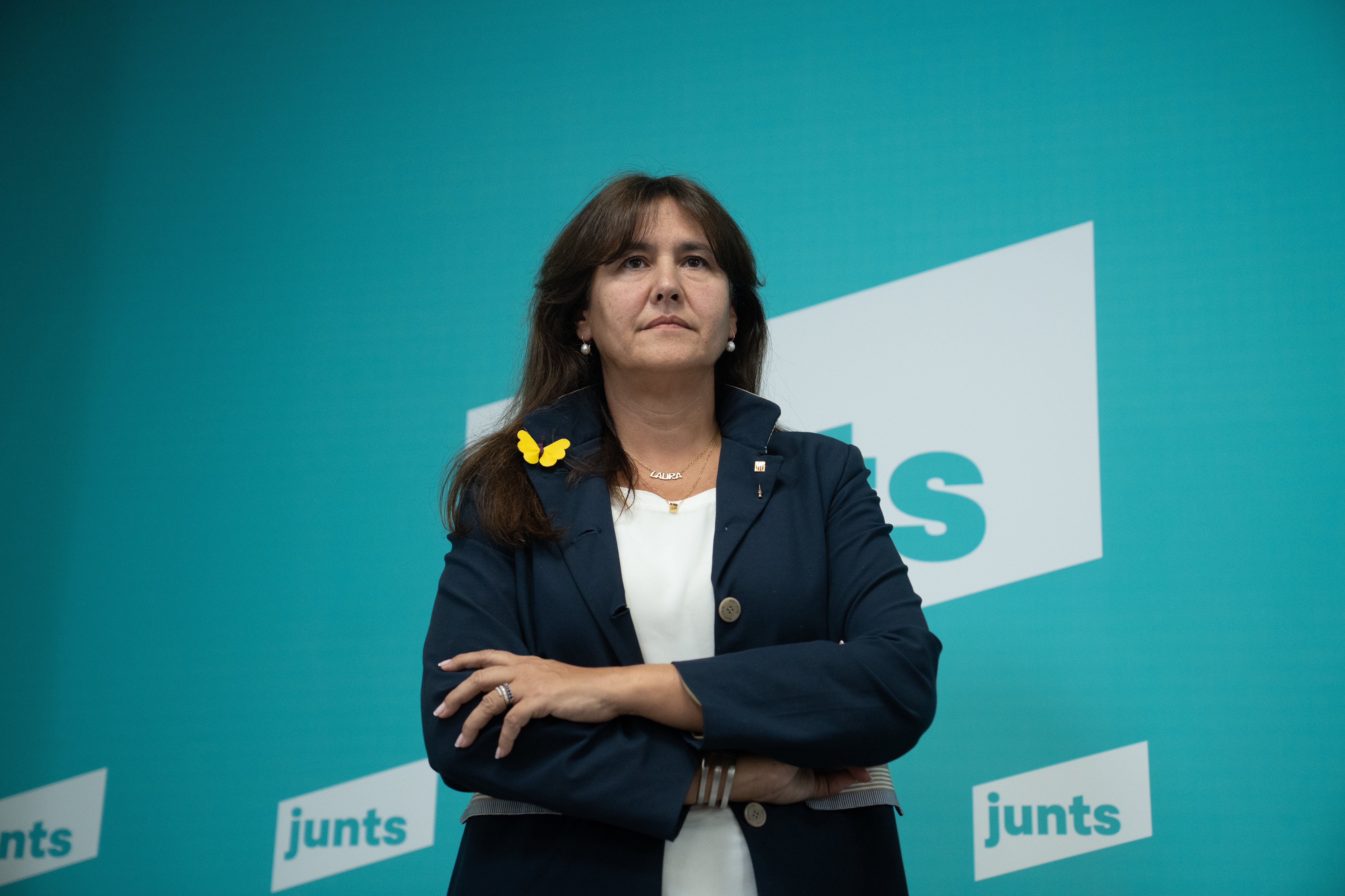 Laura Borràs, sobre la reforma de la sedició: "Volen extradir el president Puigdemont"