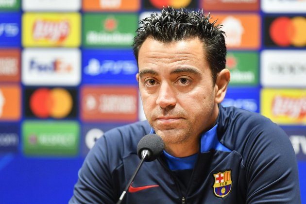 Xavi Barça rueda de prensa / Foto: Europa Press Xavi Barça rueda de prensa / Foto: Europa Press