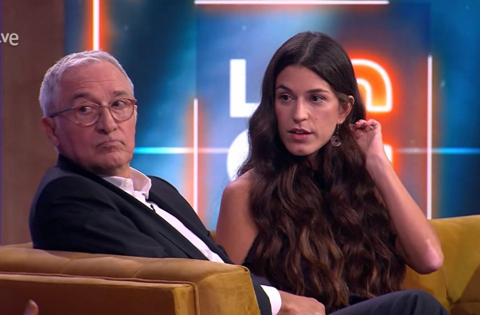 Xavier Sardà y su hija Helena Sardà TVE Xavier Sardà y su hija Helena Sardà TVE