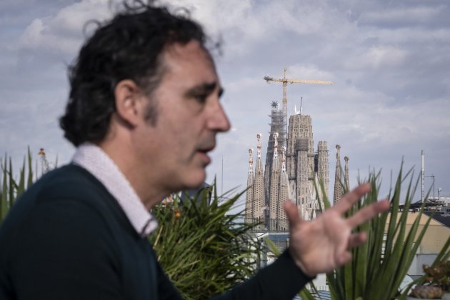 Entrevista Jarred McGuinnis, escriptor Sagrada Familia / Foto: Carlos Baglietto