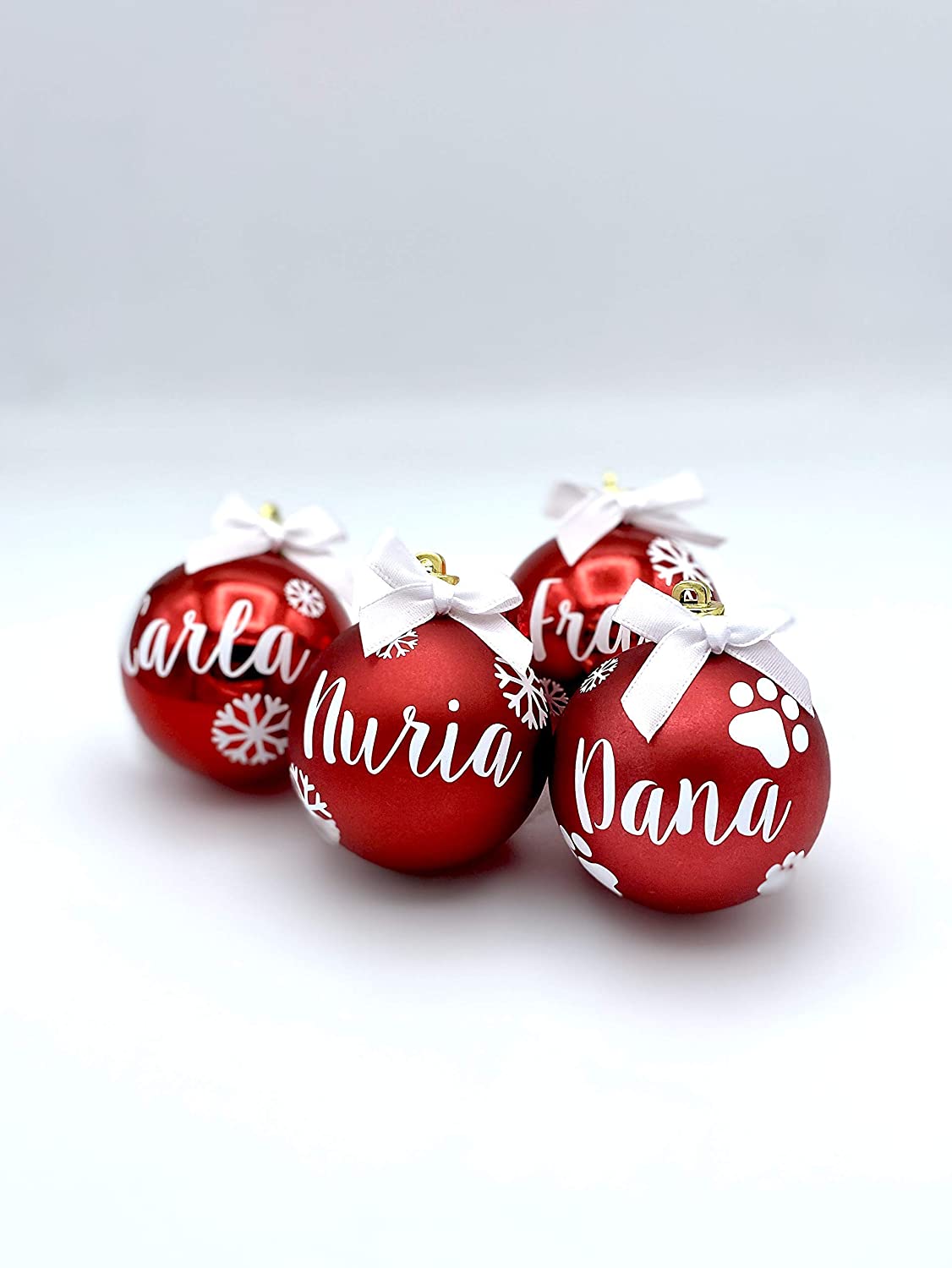 Bolas de navidad personalizadas de Amazon 5