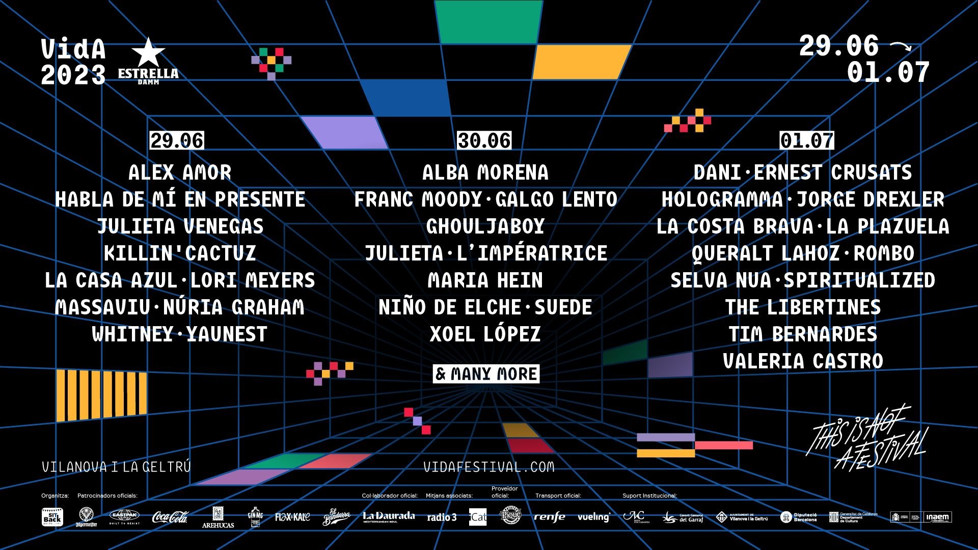 cartel festival vida 2023