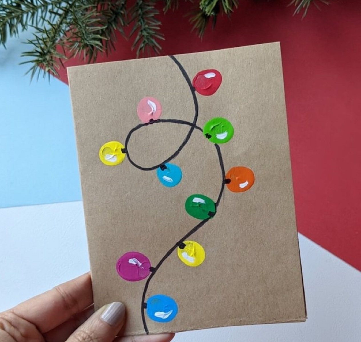 Postales de Navidad 2025: 10 ideas fáciles y originales para hacer con niños