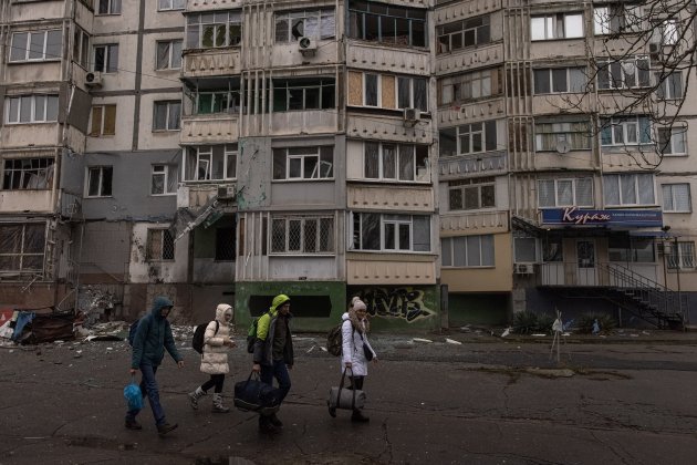 kherson ciudadanos guerra russia ucraina casas destrozadas