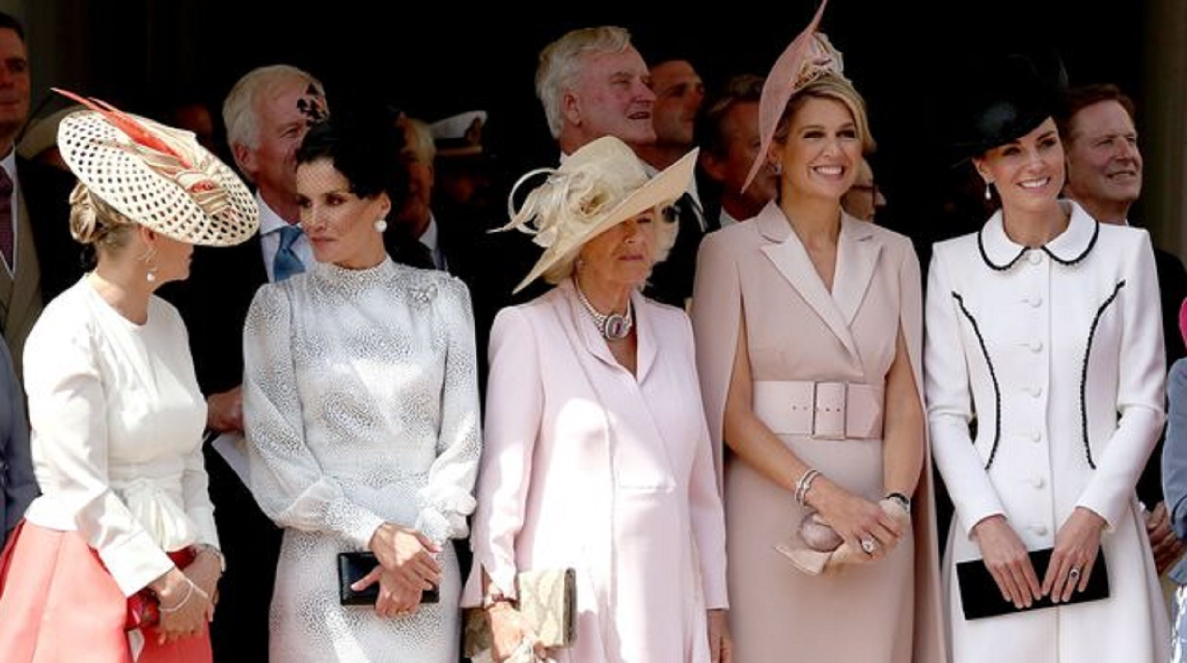 Sopfía de Wessex, Letizia, Llitera, Màxima i Kate Middleton EFE Sopfía de Wessex, Letizia, Llitera, Màxima i Kate Middleton EFE