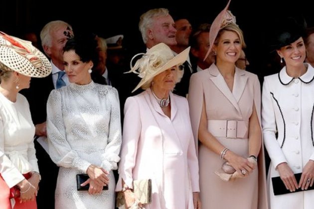 Sopfía de Wessex, Letizia, Camilla, Máxima y Kate Middleton   EFE