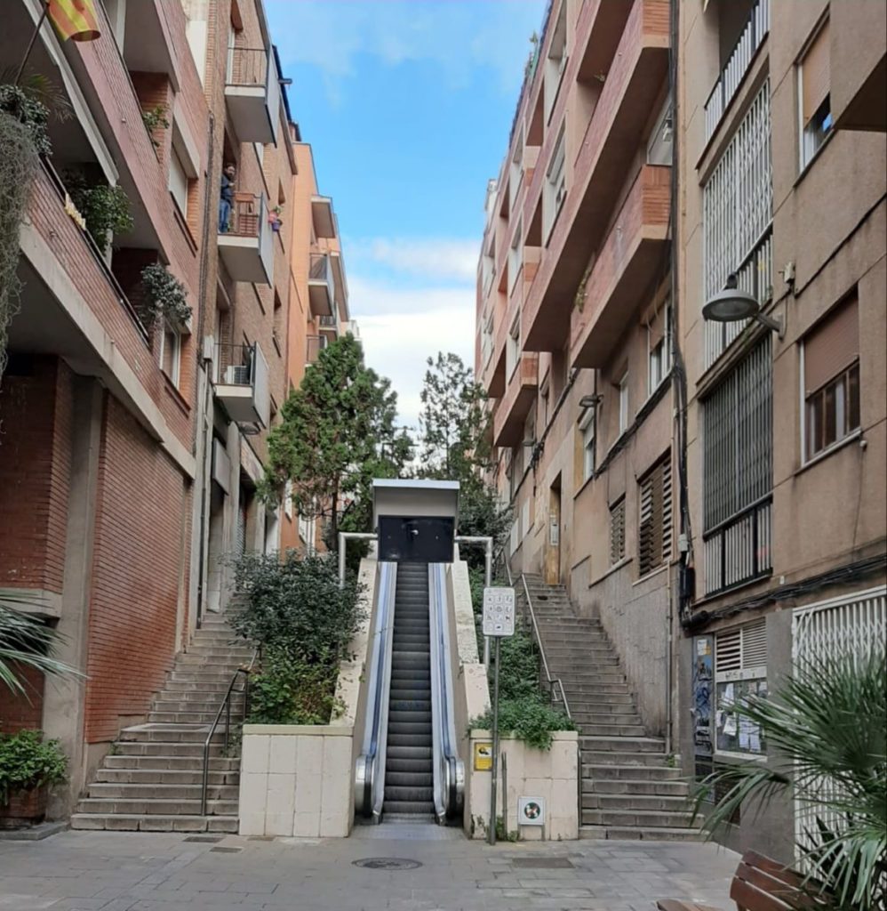Impulso a las escaleras automáticas tras las protestas en la Baixada de la Glòria