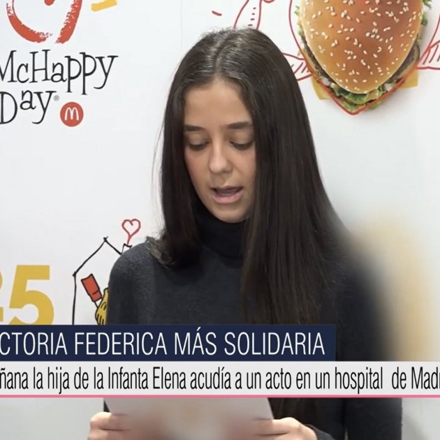 Victoria Federica discurso Telecinco