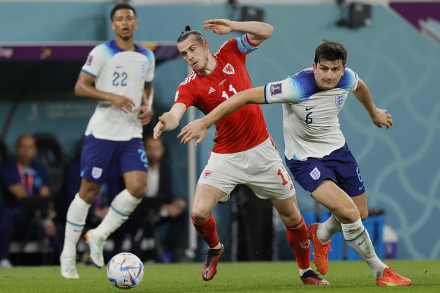Gareth Bale Harry Maguire Gales Inglaterra / Foto: EFE