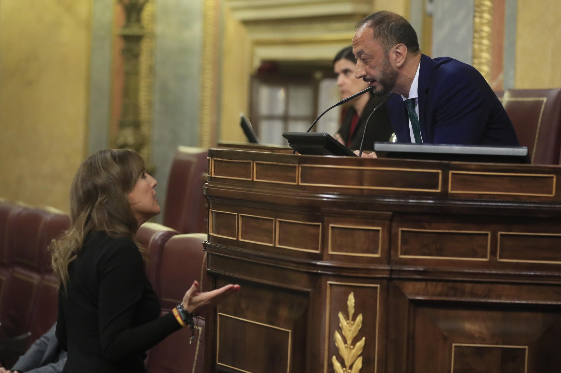 Vox se va del Congreso porque la presidencia les pide retirar el insulto de "filoetarra"