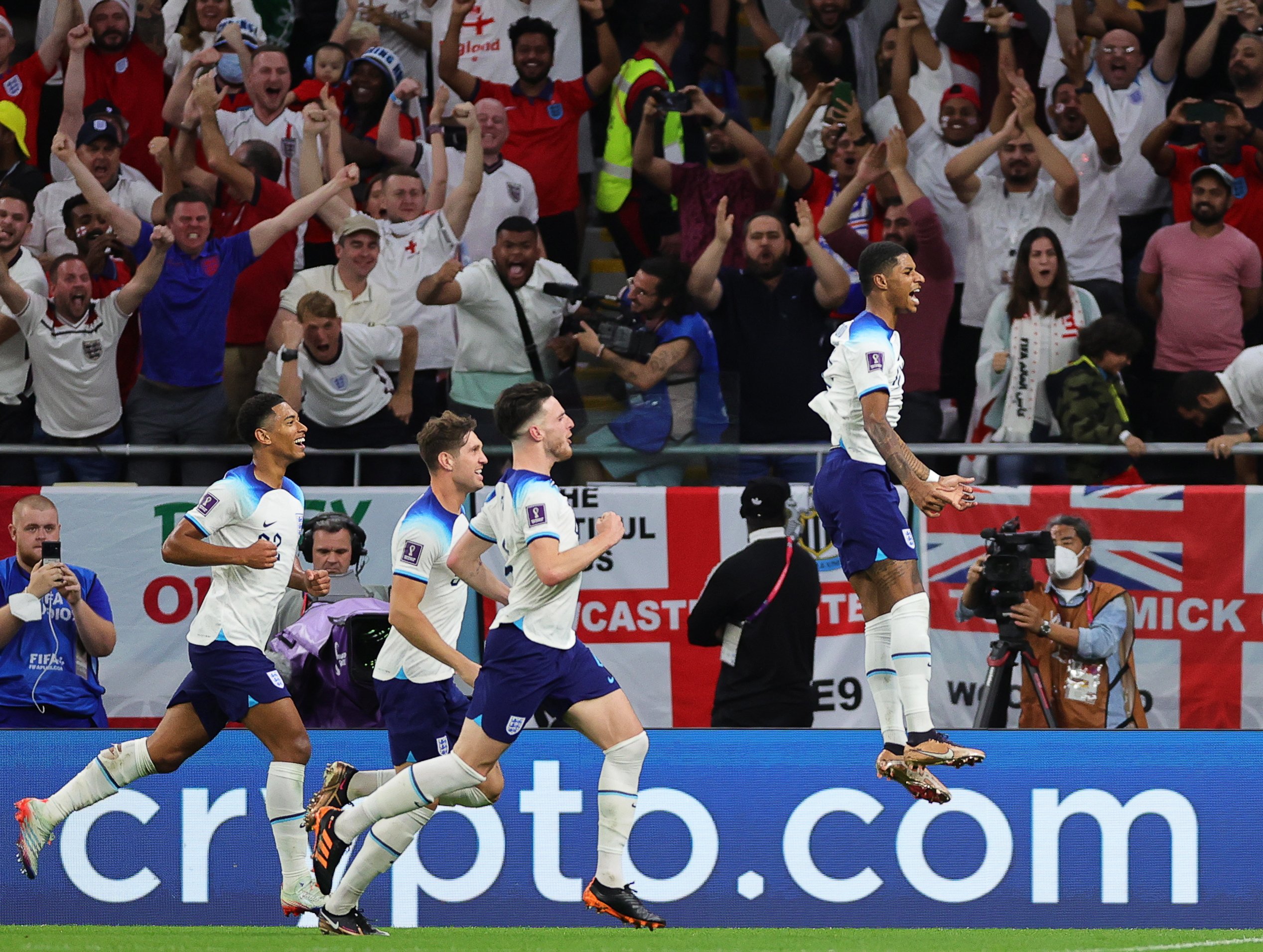 Anglaterra castiga Gal·les i se cita amb el Senegal als vuitens del Mundial de Qatar (0-3)