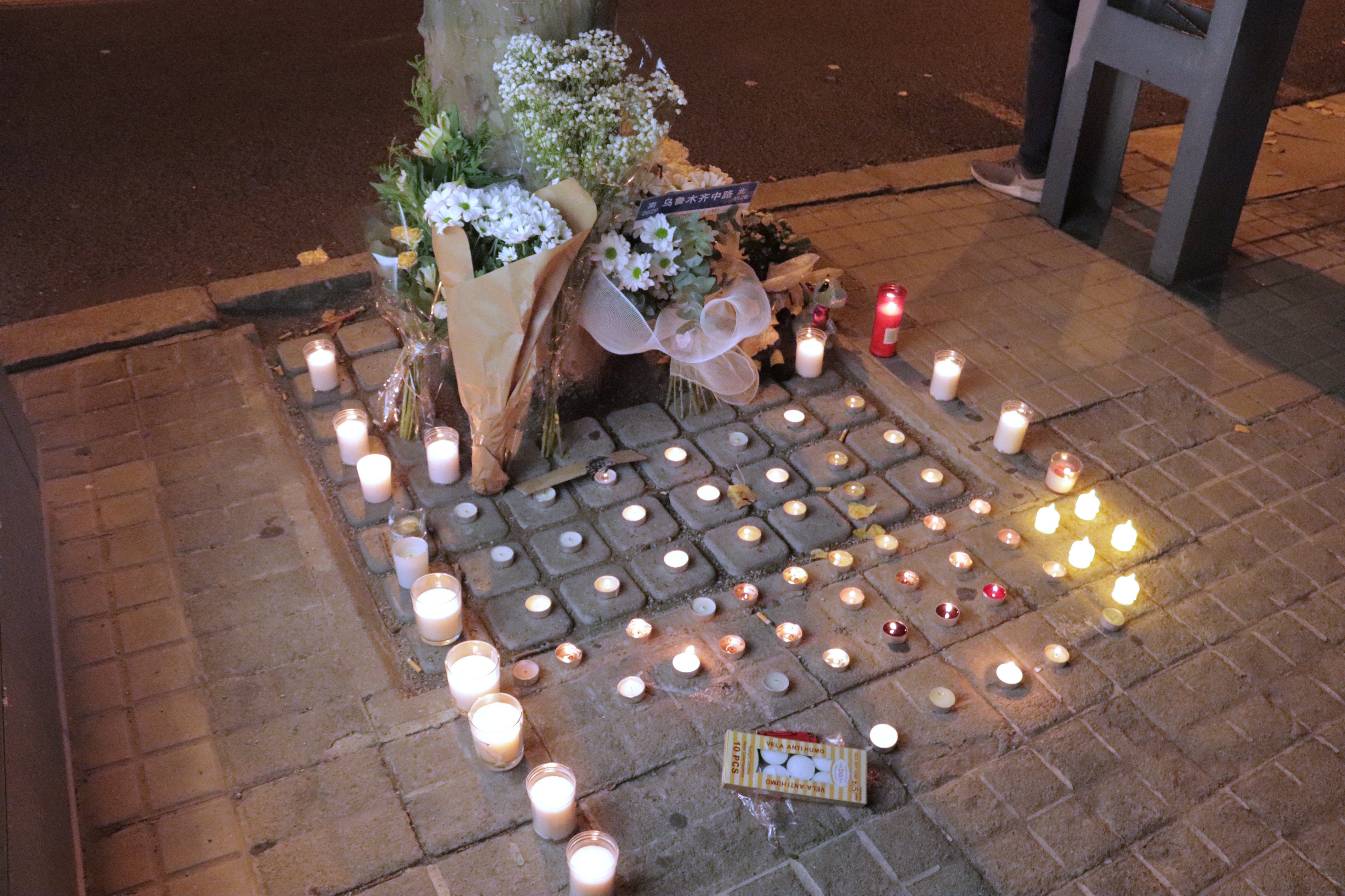 espelemes que recuerdan las victimes de Urumqi espelemes que recuerdan las victimes de Urumqi