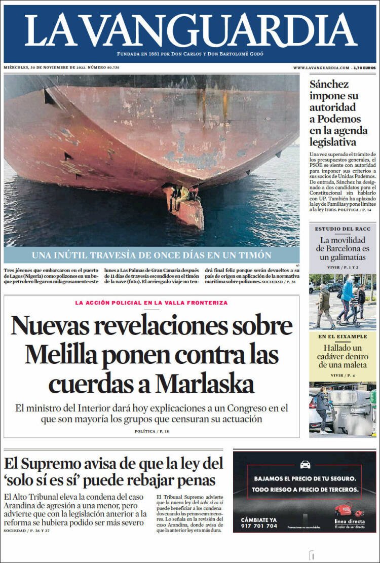 La Vanguardia La Vanguardia