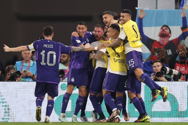 Gol Polonia Argentina Mundial Qatar 2022 / Foto: EFE Gol Polonia Argentina Mundial Qatar 2022 / Foto: EFE